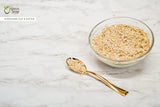 Organic Way Shatavari Cut & Sifted 449g in a jar display