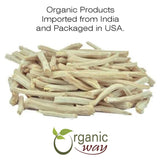 Organic Way Shatavari Cut & Sifted 449g in a pantry setup