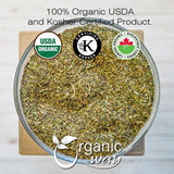 Organic Way Stevia Leaf Cut & Sifted with other herbs