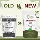Organic Way Whole Chamomile Flowers 449g packaging