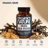 ORGANICS NATURE Sea Moss Capsules with a measuring spoon