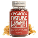 ORGANICS NATURE Sea Moss Gummies front view packaging