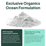 Organics Ocean Krealyte Fusion packaging with Pink Lemonade flavour label