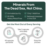 Organics Ocean Magnesium Citrate Capsules 250mg packaging details
