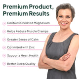 Organics Ocean Magnesium Glycinate 275mg bottle with label