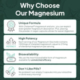 Organics Ocean Magnesium Glycinate 275mg ingredients list
