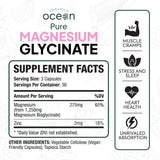 Organics Ocean Magnesium Glycinate 275mg side view