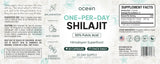 Organics Ocean Shilajit Capsules 250mg packaging
