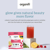 Organifi Glow Liquid Collagen 209g ingredients close-up