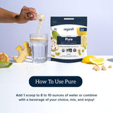 Organifi Pure Focus Supplement nutritional information