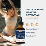 ORGANIHERBENCE Kanna Drops 30ml bottle with label