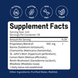 ORGANIHERBENCE Kanna Drops 30ml on wooden table