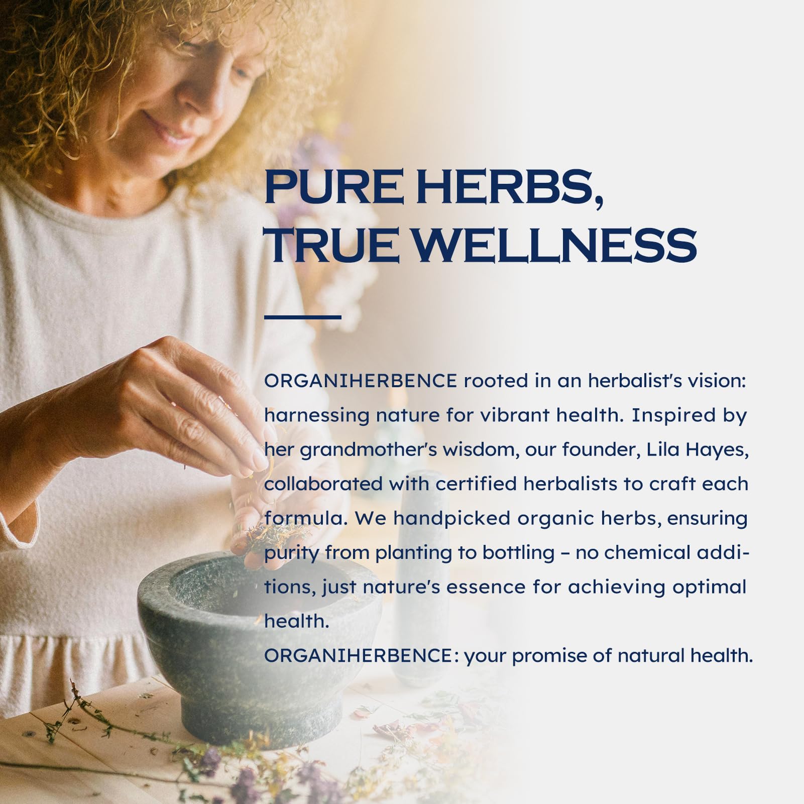 ORGANIHERBENCE Lotus Flowers Drops 30ml packaging details