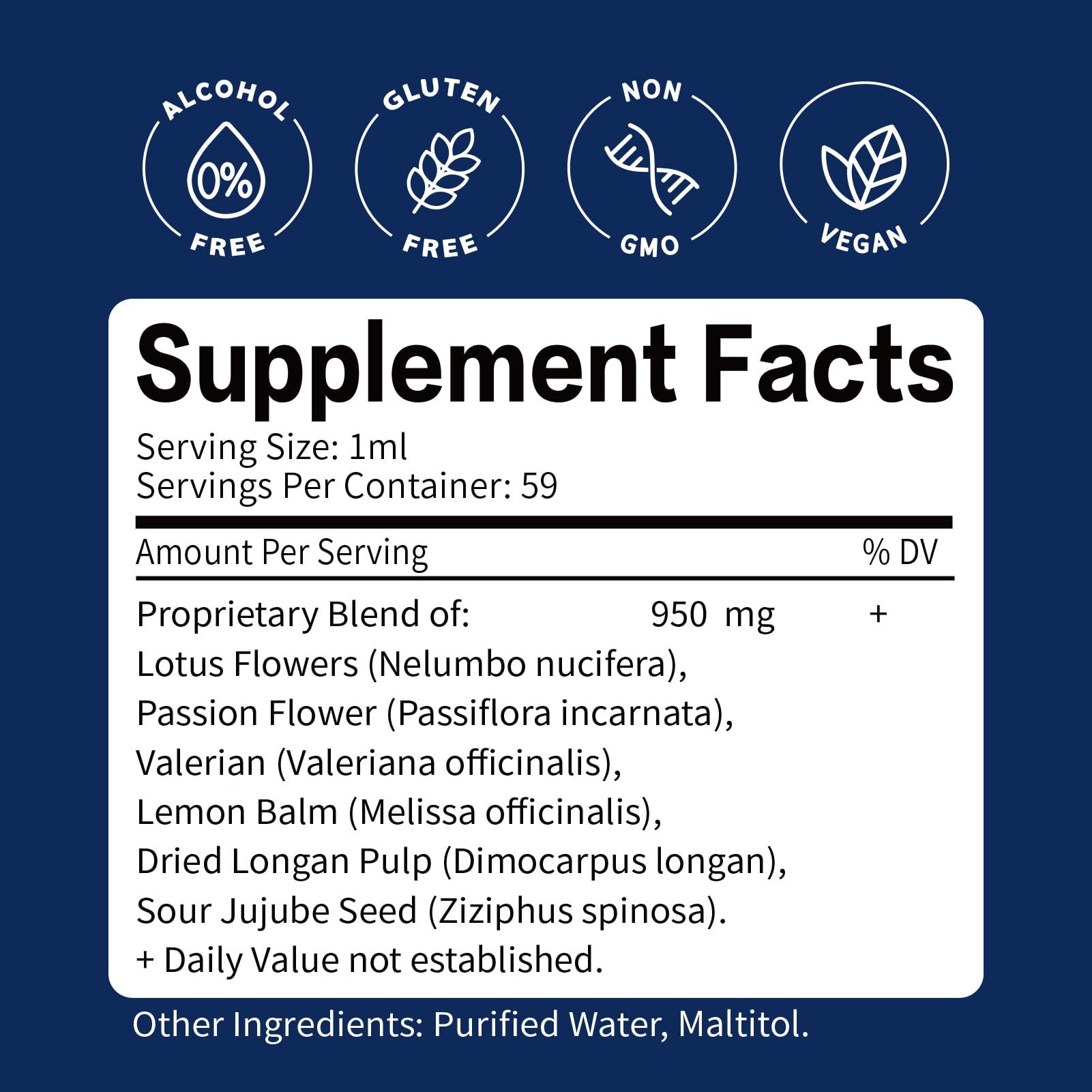 ORGANIHERBENCE Lotus Flowers Drops 30ml with measuring dropper