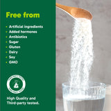 Organika Collagen Peptides Protein Powder lifestyle scene