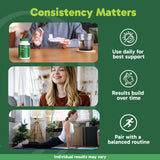 Organika L-Theanine 200mg capsules in hand