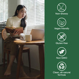 Organika L-Theanine 200mg capsules nutritional information