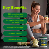 Organika Micronized Creatine Monohydrate 608g packaging
