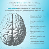 Organixx Brain Health Supplement 50g with natural ingredients