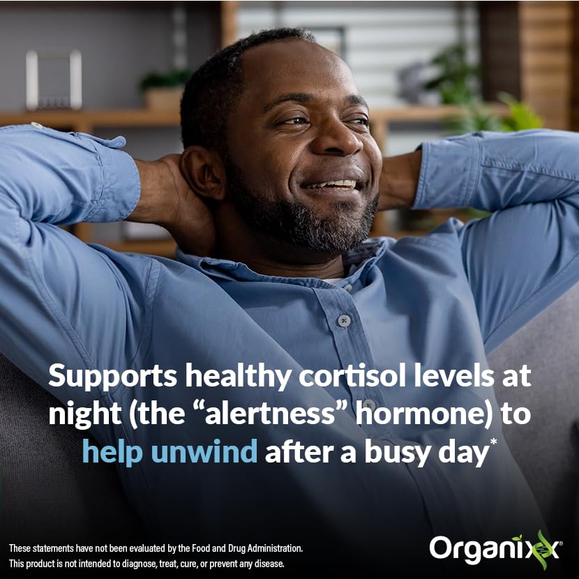 Organixx Clean Sleep 3D capsule bottle side view