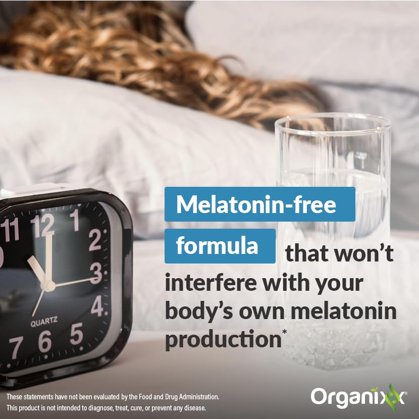 Organixx Clean Sleep 3D capsule in a hand