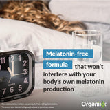 Organixx Clean Sleep 3D capsule in a hand