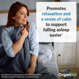 Organixx Clean Sleep 3D capsule with water glass