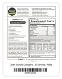 Organixx Clean Sourced Collagen Peptides Powder with fresh fruits