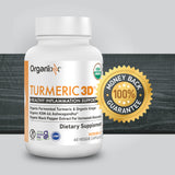 Organixx Turmeric Curcumin Supplement 50g with lifestyle setting