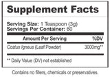 ORGANOPLEX Insulin Plant Leaf Powder preparation in boiling water