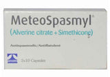 ORGMAX MeteoSpasmyl Soft Capsules side view showing capsule details