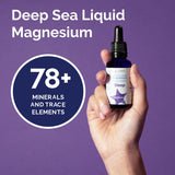 Oriel Liquid Magnesium 109g in a glass of water