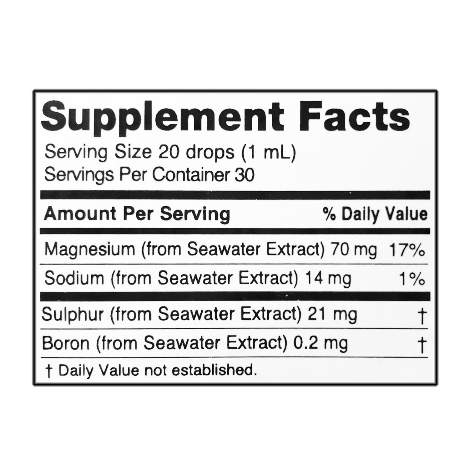Oriel Liquid Magnesium 109g with measuring cup