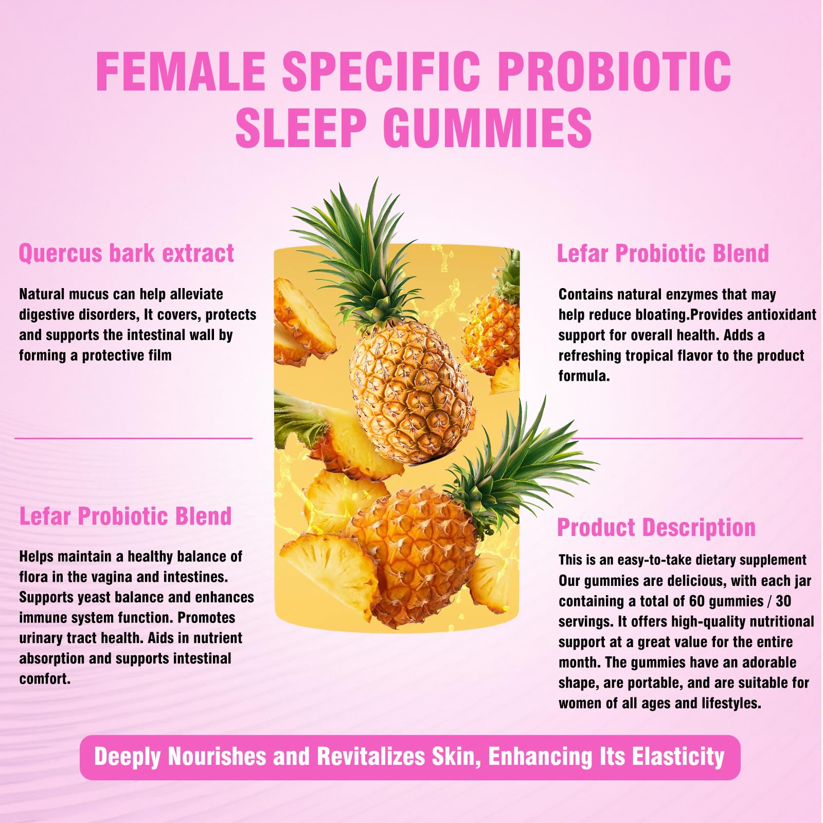 originalifv Probiotic Gummies lifestyle scene with fruits