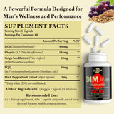 Orinthalixium DIM Supplement for Men 750MG side view