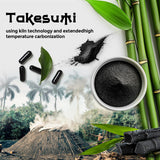Orinthalixium Takesumi Bamboo Charcoal Capsules with bamboo background