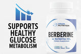Orion Nutrition Berberine 1200mg capsules on a wooden table