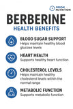 Orion Nutrition Berberine 1200mg capsules packaging