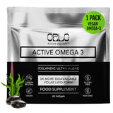 Orlo Omega-3 Algae Oil Softgels 1000mg front view