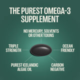 Orlo Omega-3 Algae Oil Softgels ingredients list