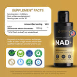 Orphira Nutrition Liposomal NAD+ Liquid Supplement in a lifestyle setting