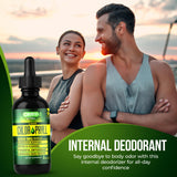 Orry's Vital Liquid Chlorophyll Drops on a kitchen counter