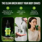 Orry's Vital Liquid Chlorophyll Drops with peppermint flavour close-up