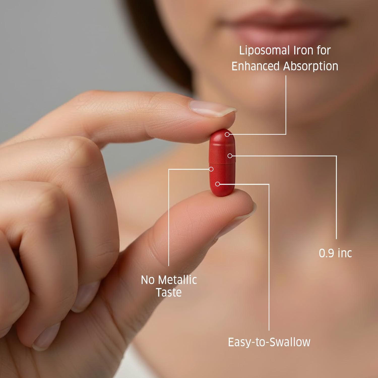 ORZAX Liposomal Iron 25 mg supplement ingredients list