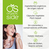OS Organic Side Cranberry Supplement on a wooden table