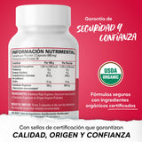 OS Organic Side Cranberry Supplement side view