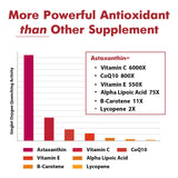 Osasuna Astaxanthin Softgels 24 mg side view of packaging