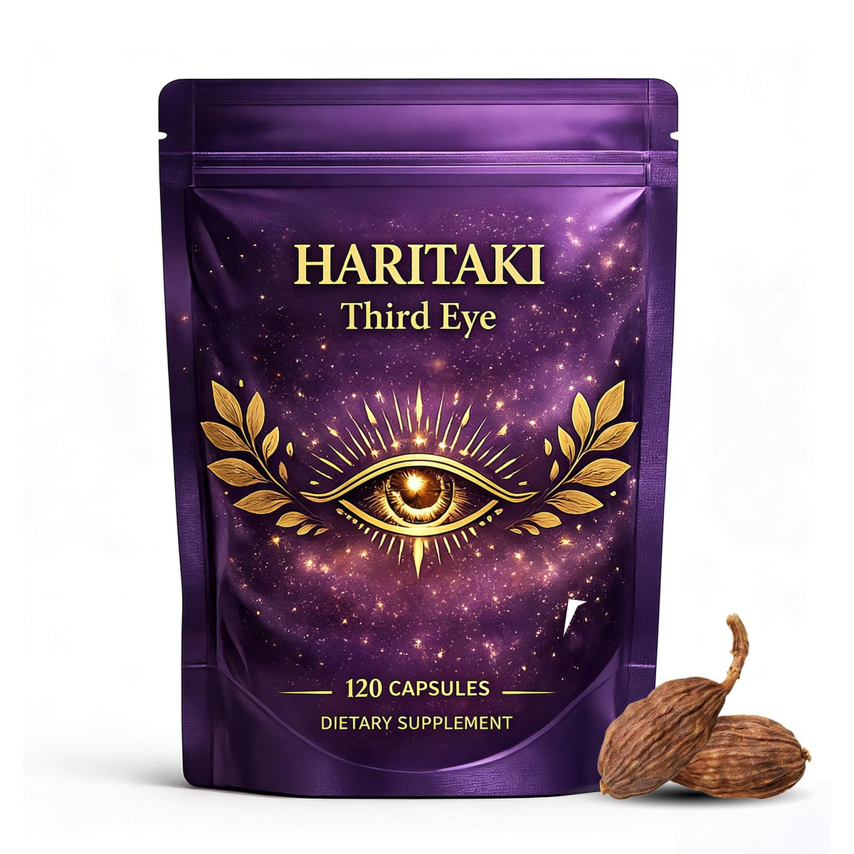 Osdywer Haritaki Capsules front view with packaging