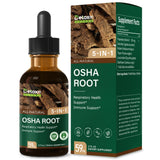 Osha Root Drops front view with packaging