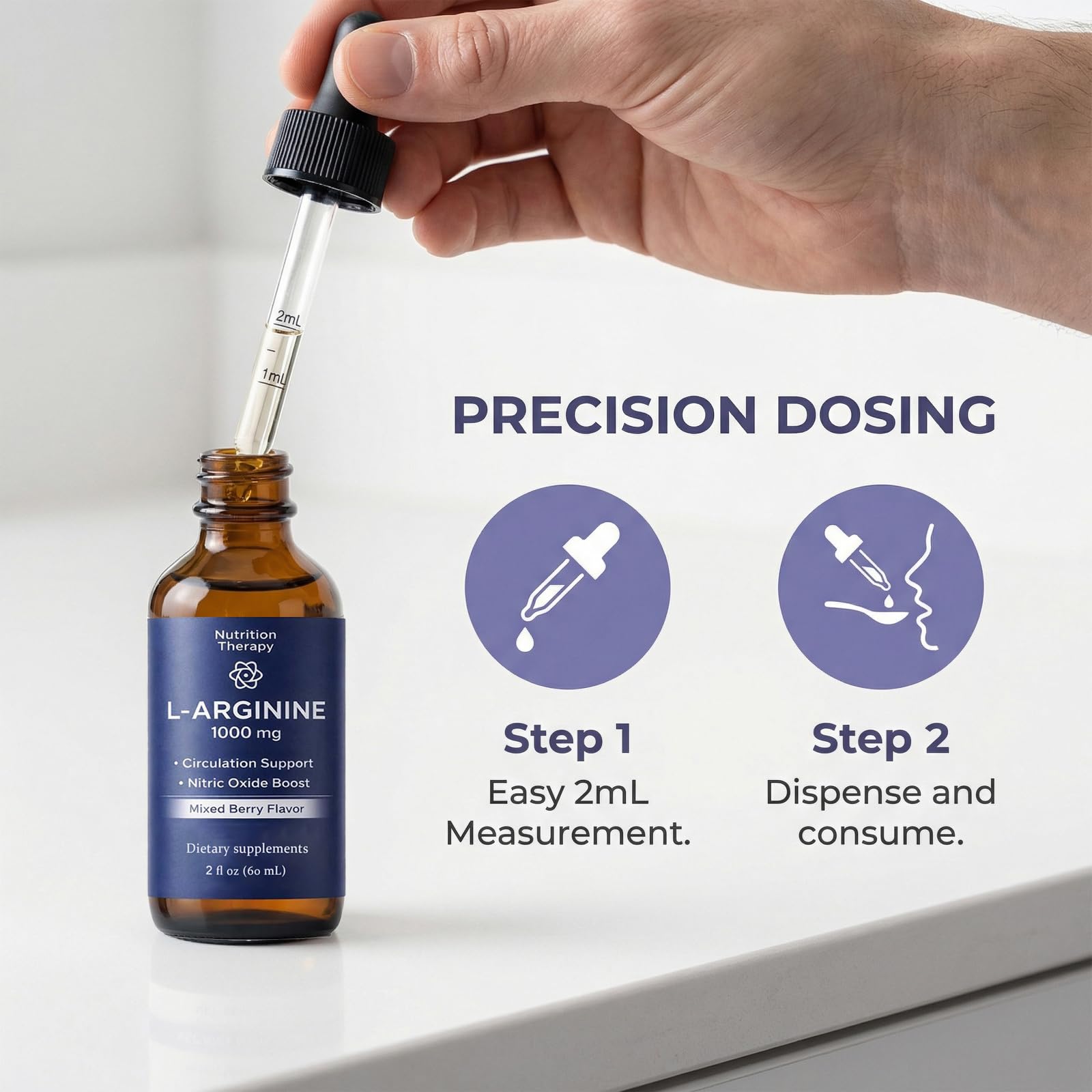 OSTEO ALIVE L-Arginine Liquid Drops in lifestyle setting
